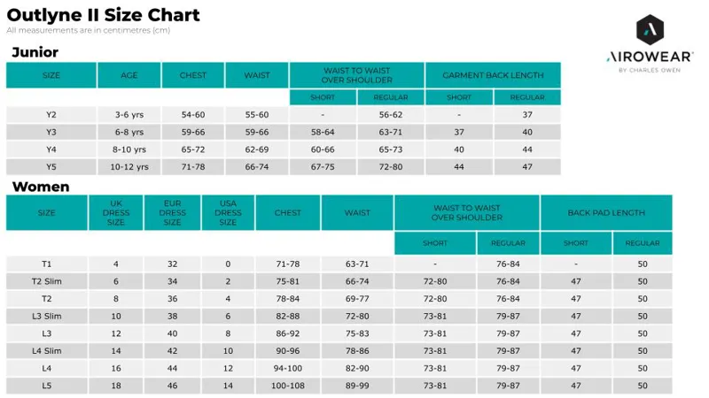 Airowear Kids Outlyne II Body Protector-3